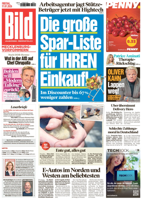 Cover of BILD Mecklenburg