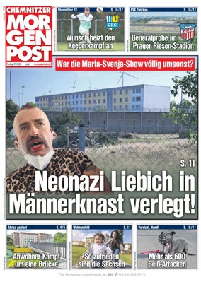 Cover of Chemnitzer Morgenpost