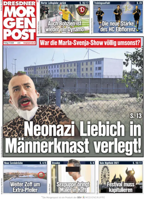 Cover of Dresdner Morgenpost