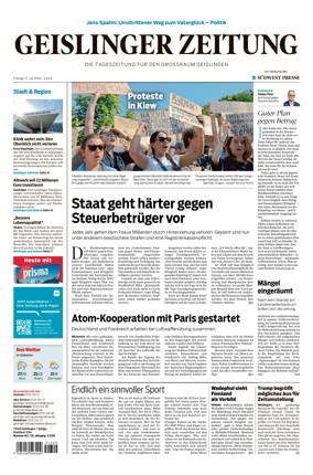 Cover of Geislinger Zeitung