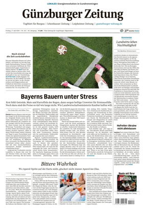 Cover of Guenzburger Zeitung
