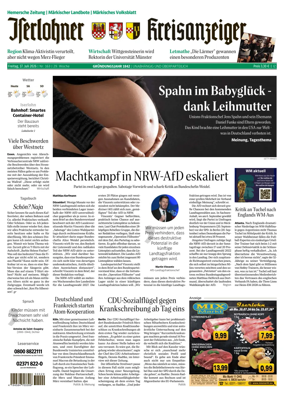 Cover of Iserlohner Kreisanzeiger und Zeitung (Iserlohn)