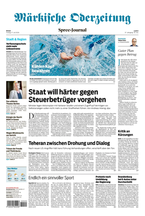 Cover of Markische Oderzeitung Erkner