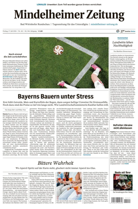 Cover of Mindelheimer Zeitung