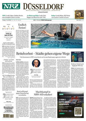 Cover of Neue Rhein Zeitung (Dusseldorf)