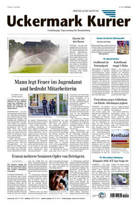 Cover of Prenzlauer Zeitung