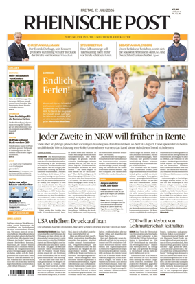Cover of Rheinische Post Duisburg