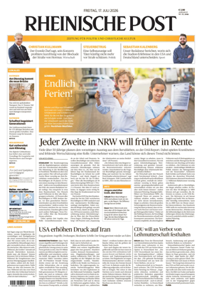 Cover of Rheinische Post Ratingen