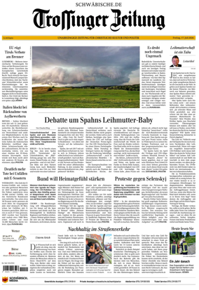 Cover of Trossinger Zeitung