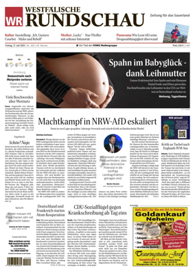 Cover of Westfalische Rundschau (Arnsberg)