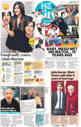 Cover of Hindustan Times (Ranchi) - Live