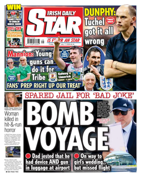 Cover of Irish Daily Star