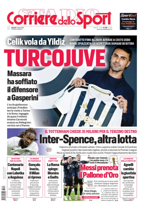 Cover of Corriere dello Sport (Nazionale)