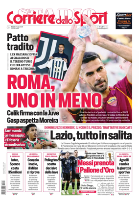 Cover of Corriere dello Sport (Roma)