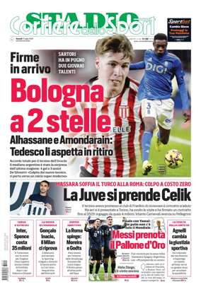 Cover of Corriere dello Sport Stadio (Bologna)