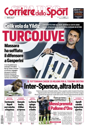 Cover of Corriere dello Sport