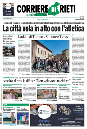 Cover of Corriere di Rieti