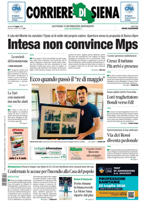 Cover of Corriere di Siena
