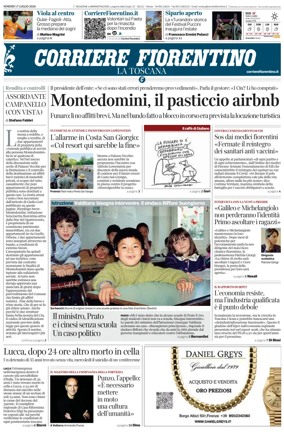 Cover of Corriere Fiorentino