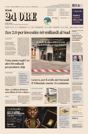 Cover of Il Sole 24 Ore