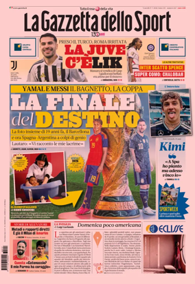 Cover of La Gazzetta dello Sport - Napoli