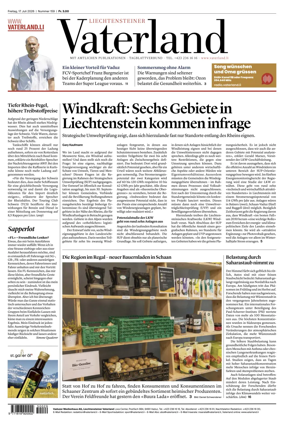 Cover of Liechtensteiner Vaterland