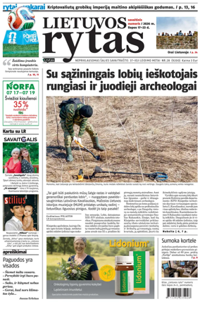 Cover of Lietuvos Rytas