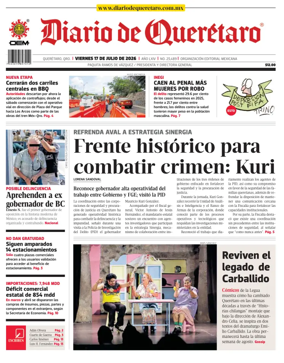 Cover of Diario de Queretaro