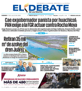 Cover of El Debate de Los Mochis