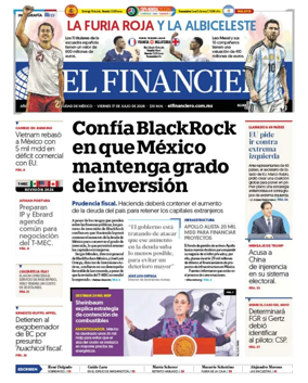 Cover of El Financiero