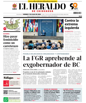 Cover of El Heraldo de Chihuahua