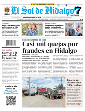 Cover of El Sol de Hidalgo