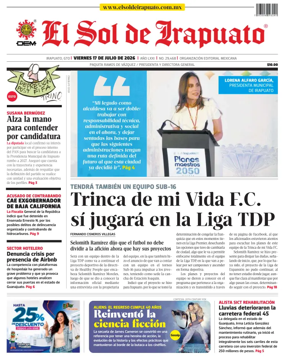 Cover of El Sol de Irapuato
