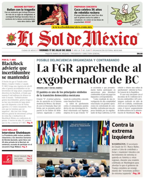 Cover of El Sol de Mexico