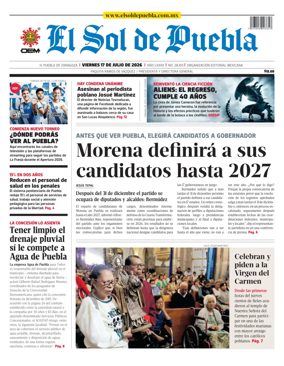 Cover of El Sol de Puebla