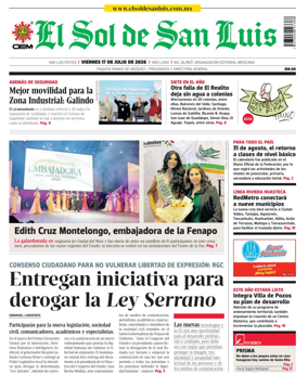 Cover of El Sol de San Luis Potosi