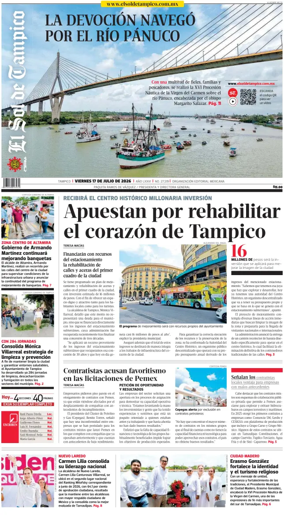 Cover of El Sol de Tampico