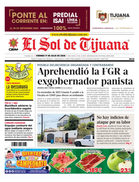 Cover of El Sol de Tijuana