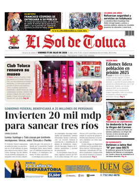 Cover of El Sol de Toluca
