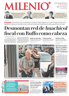 Cover of Milenio Edo de Mexico