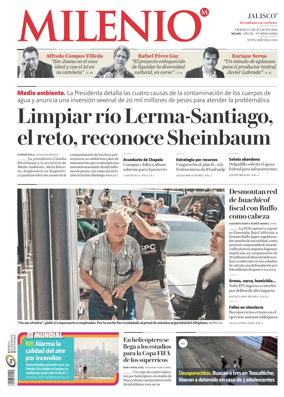 Cover of Milenio Jalisco