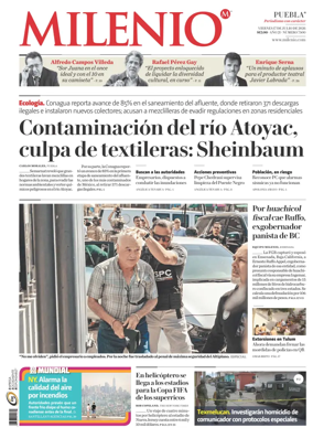 Cover of Milenio Puebla