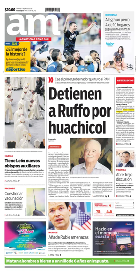 Cover of Periodico AM (Leon)
