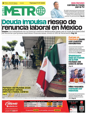 Cover of Publimetro Merida
