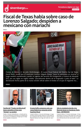 Cover of Sin Embargo destacadas