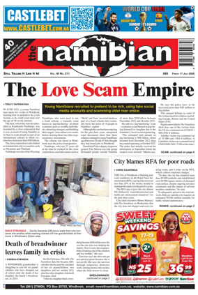 Cover of The Namibian