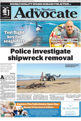 Cover of The Northern Advocate