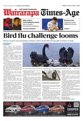 Cover of Wairarapa Times-Age (NZ)