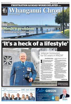 Cover of Whanganui Chronicle