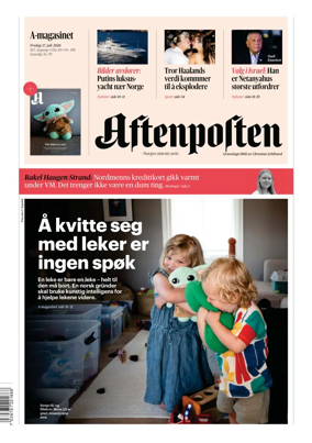 Cover of Aftenposten